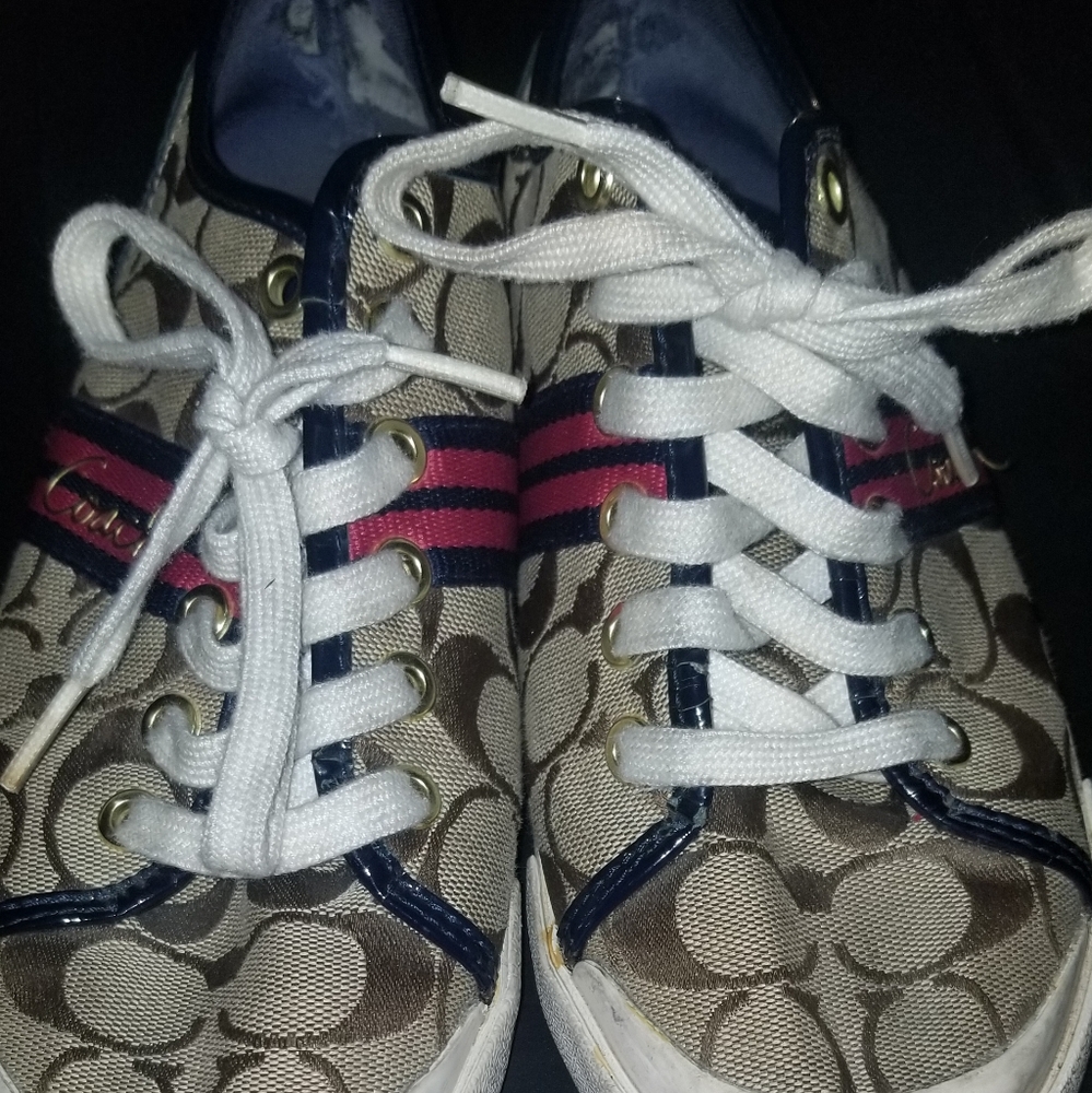 Coach tennis shoes